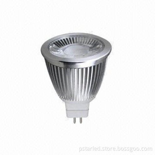 LED COB spotlight with warm white, for home use